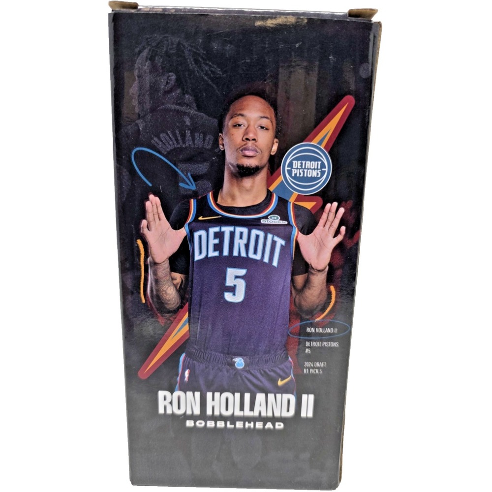 Ron Holland II Bobblehead 2/23/2026 Pistons vs Spurs LCA SGA Giveaway NIB